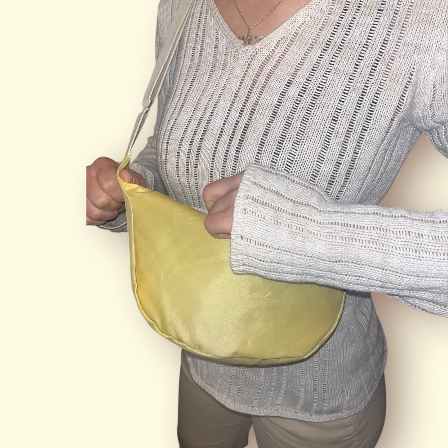 Bolso "media luna"