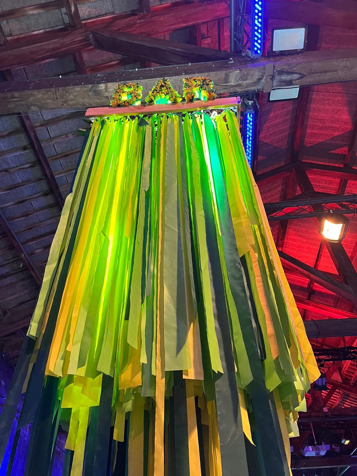 Hot air balloon lamp